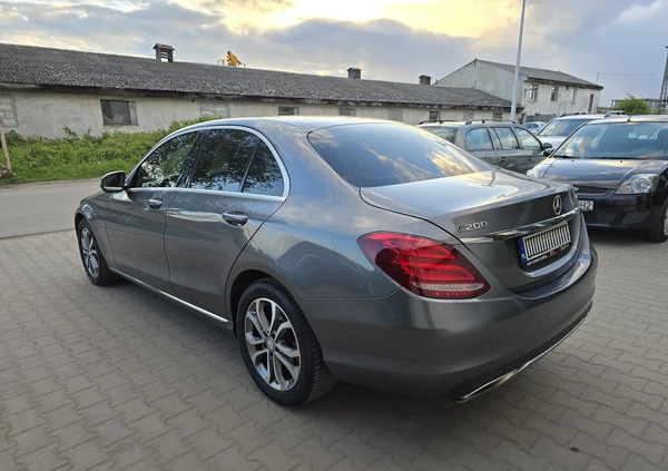 Mercedes-Benz Klasa C cena 82999 przebieg: 228100, rok produkcji 2016 z Tuczno małe 137